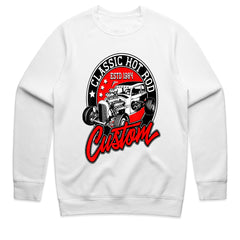Classic Hot Rod Custom T-Shirt – Vintage 1984 Retro Speed & Muscle Car Tee