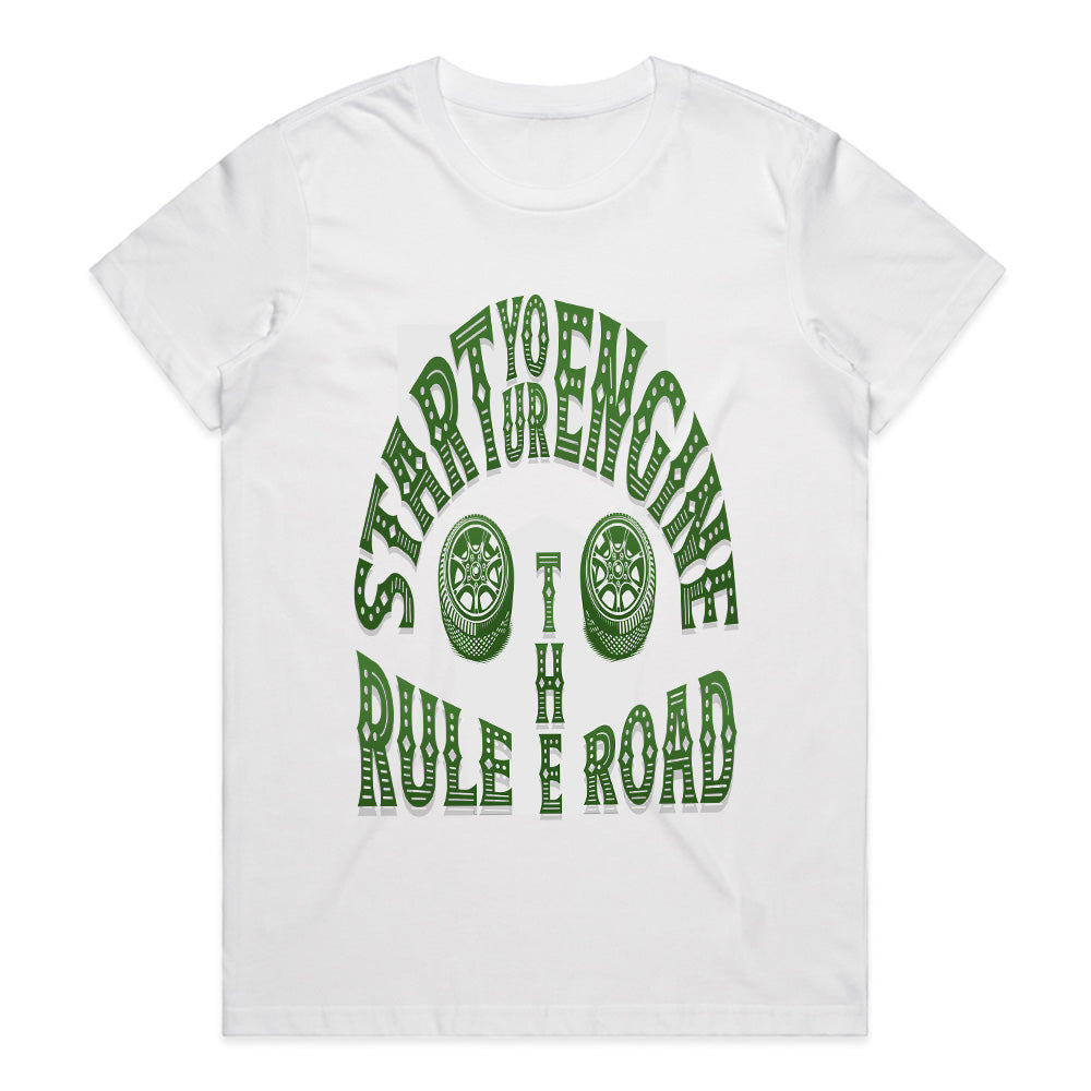 Start Your Engine – Rule the Road Racing T-Shirt