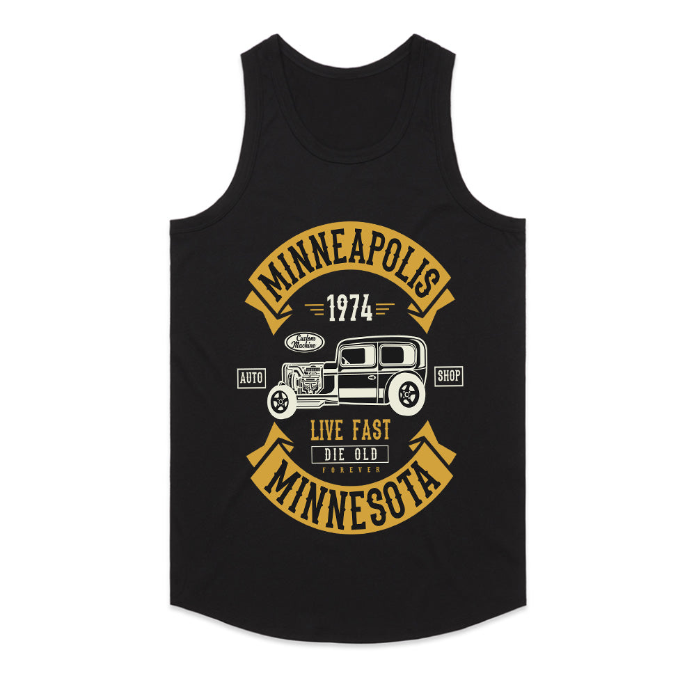 Vintage Minneapolis Hot Rod T-Shirt – Classic Muscle Car Lovers Tee