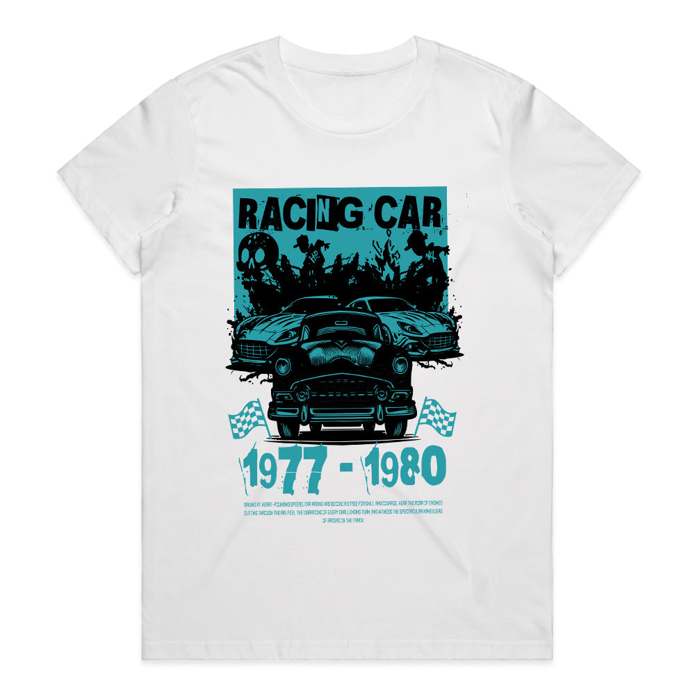 Retro Racing Car Legends – Vintage 1977-1980 Streetwear T-Shirt