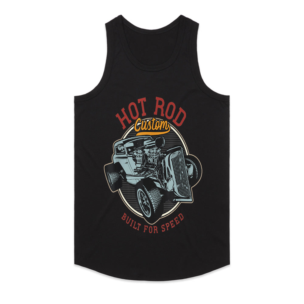 Vintage Hot Rod Custom T-Shirt – Built for Speed, Classic Muscle Car Apparel