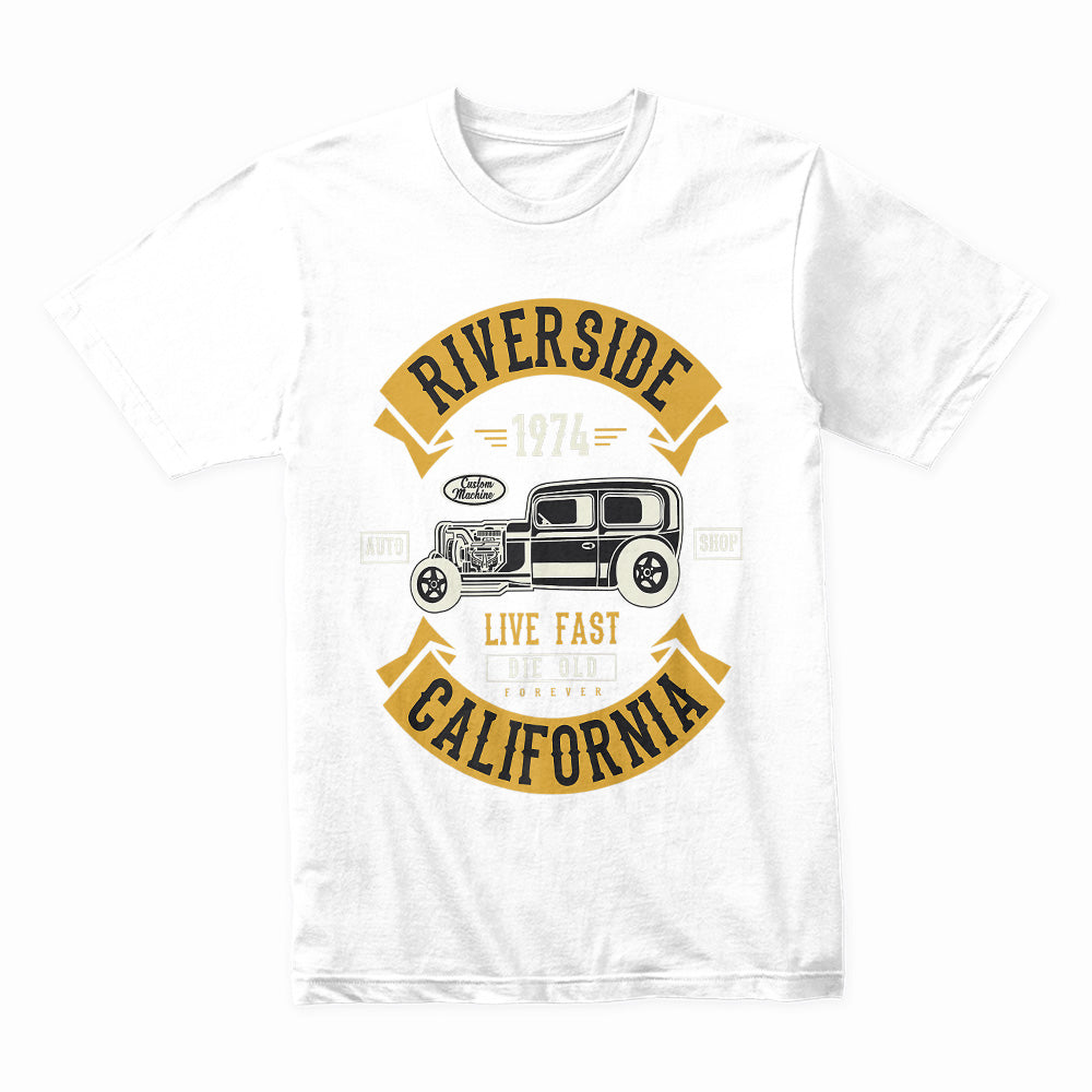 Vintage Hot Rod Riverside California T-Shirt – Classic Muscle Car Apparel