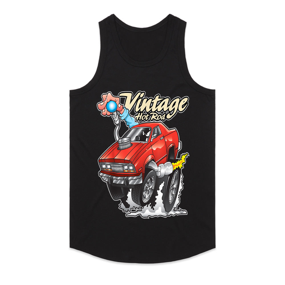 Vintage Hot Rod Gasser Cartoon T-Shirt – Classic Street Racing Muscle Car Tee
