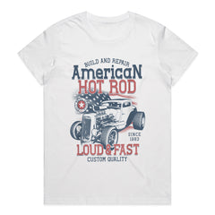American Hot Rod T-Shirt – Loud & Fast Classic Car Style!