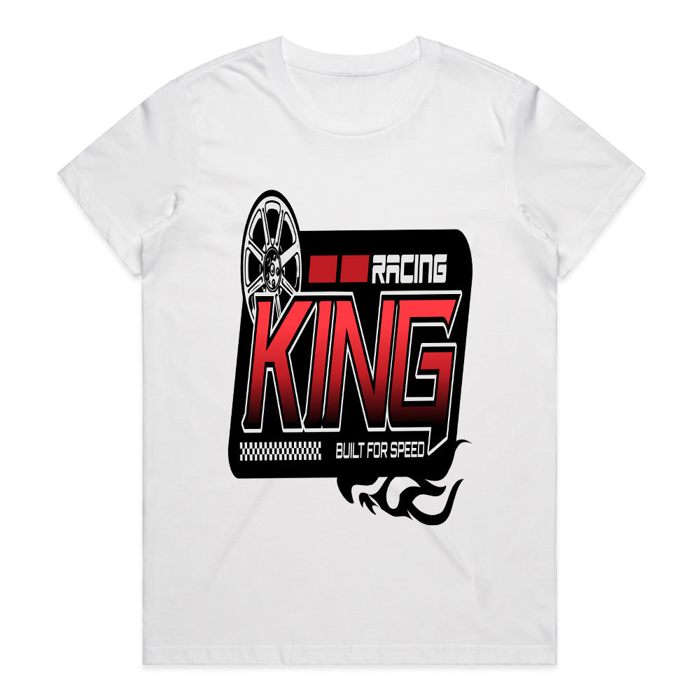 Racing King – Built for Speed Motorsport Streetwear T-Shirt