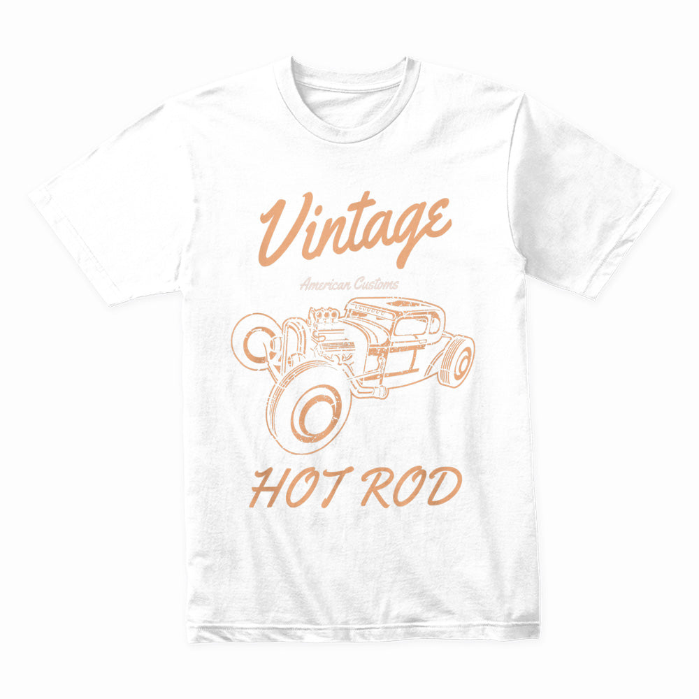 Vintage Hot Rod T-Shirt – Classic American Custom Car Retro Tee