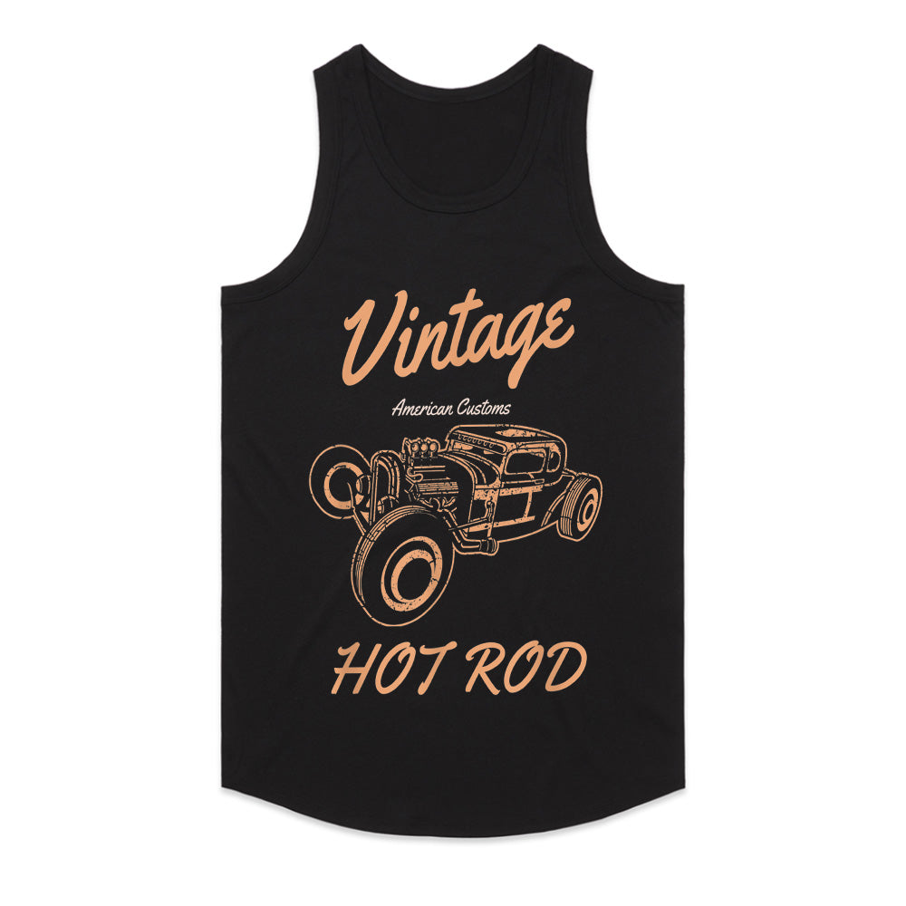 Vintage Hot Rod T-Shirt – Classic American Custom Car Retro Tee