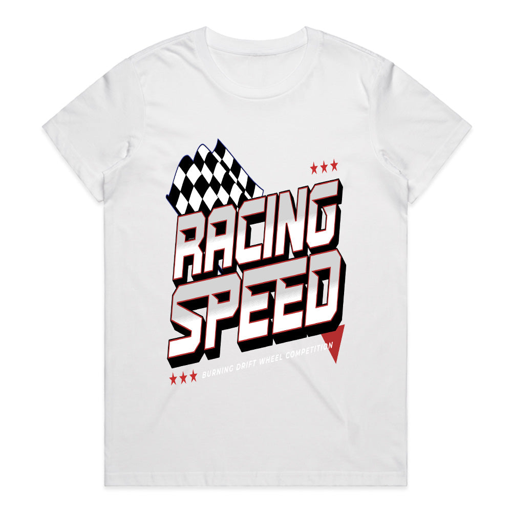 Racing Speed – Burning Drift Wheel Competition T-Shirt