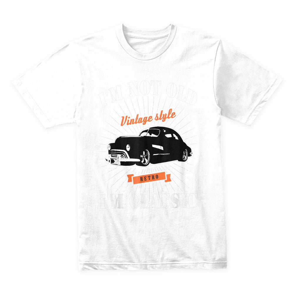 Vintage "I’m Not Old, I’m Classic" Hot Rod T-Shirt – Retro Car Enthusiast Tee