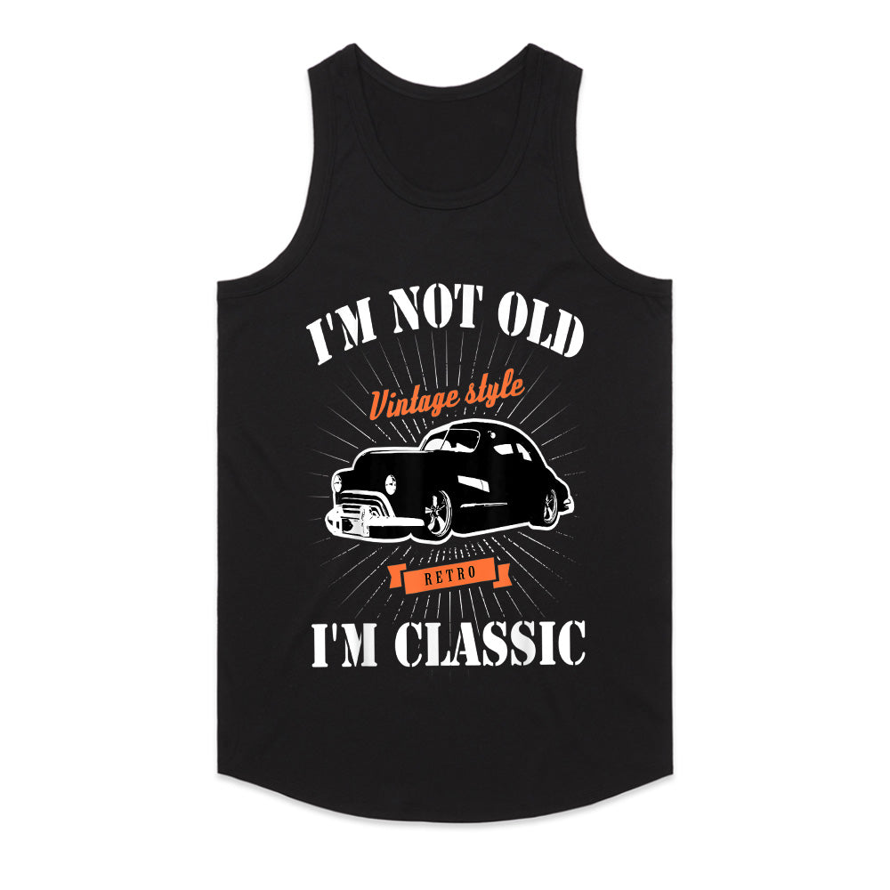 Vintage "I’m Not Old, I’m Classic" Hot Rod T-Shirt – Retro Car Enthusiast Tee