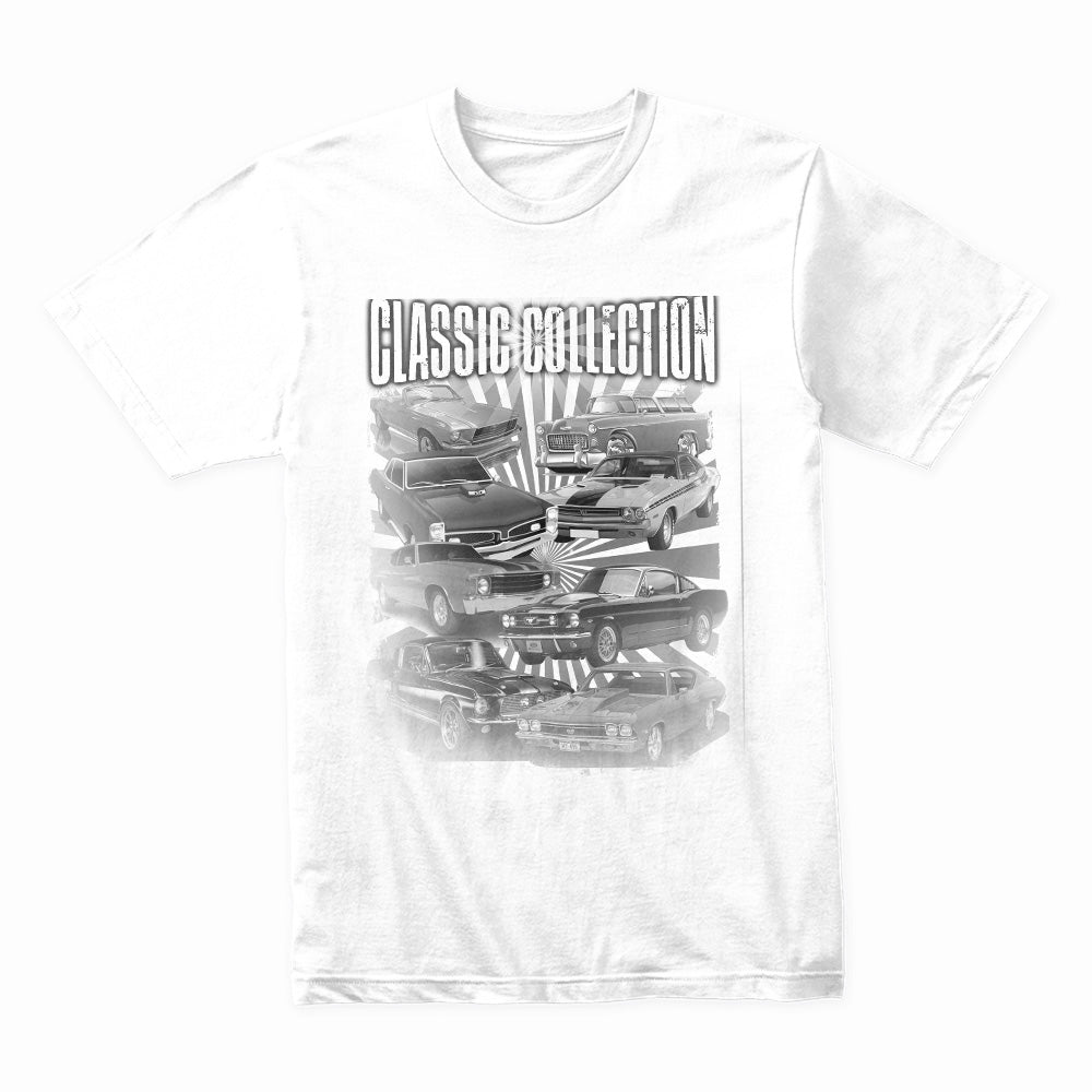 Classic Collection Muscle Car T-Shirt – Vintage Hot Rod & American Muscle Tee