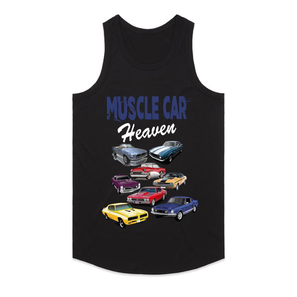 Muscle Car Heaven T-Shirt – Vintage Classic Hot Rod & American Muscle Car Tee