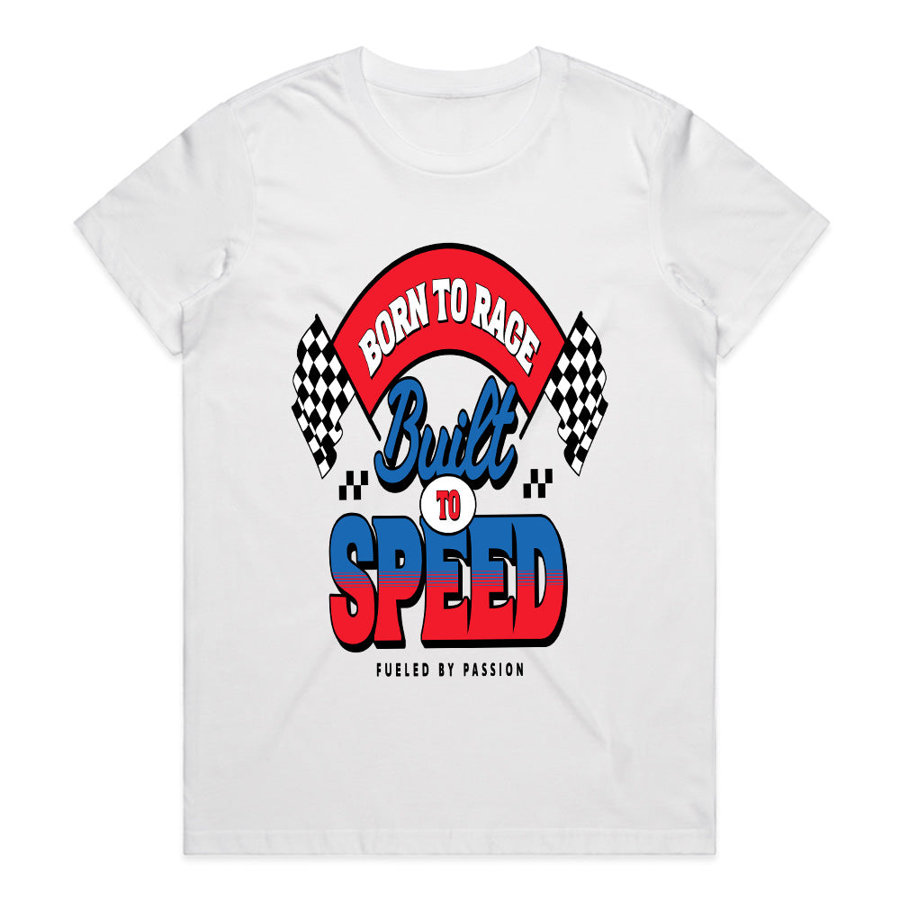 Born to Race, Built to Speed – Classic Racing Streetwear Tee