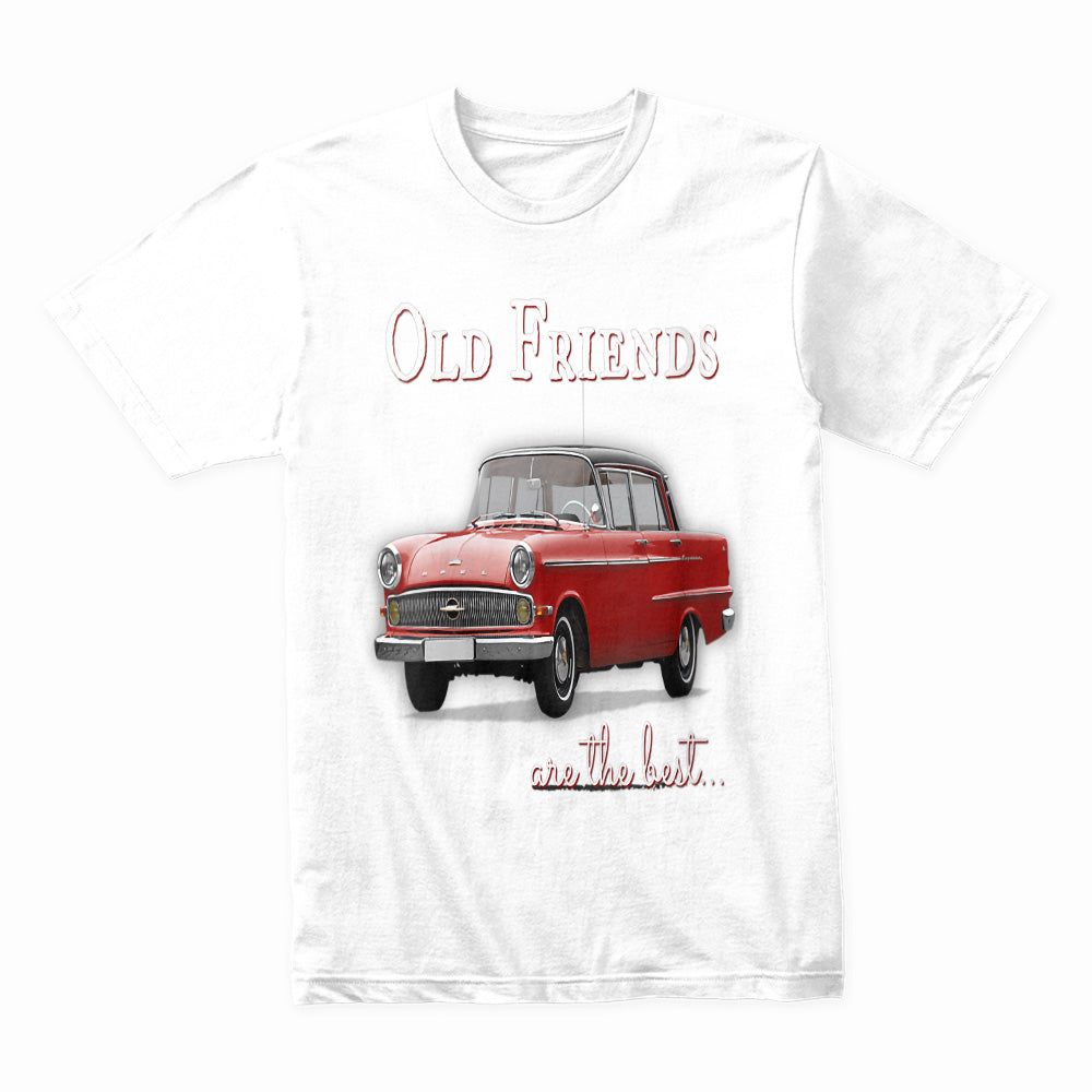 Old Friends Are The Best" Classic Car Vintage Sweatshirt