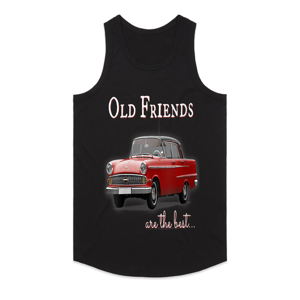Old Friends Are The Best" Classic Car Vintage Sweatshirt