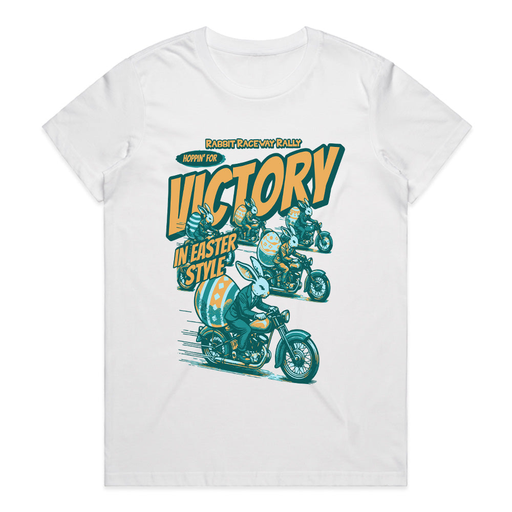 Easter Speedway: Rabbit Raceway Victory Graphic Tee