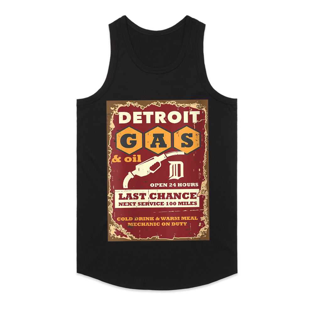 Detroit Gas & Oil" Vintage Service Station Sweatshirt