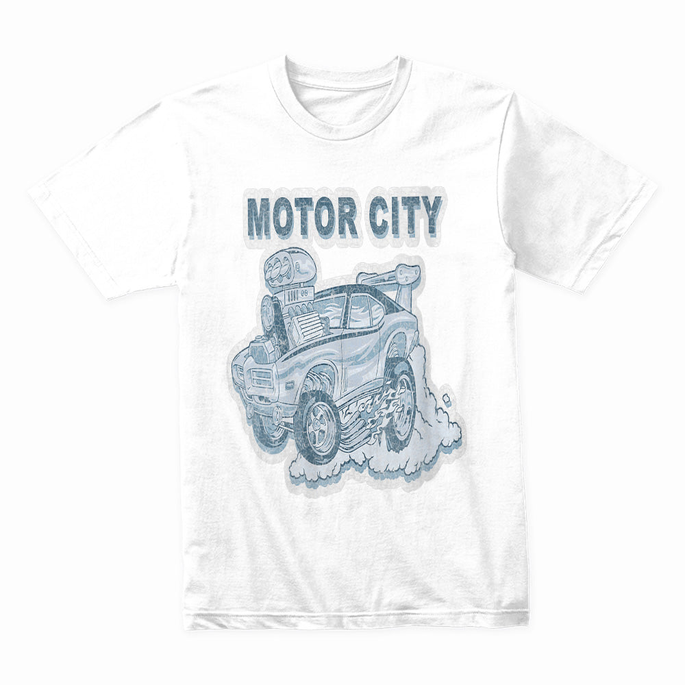 Motor City Muscle" Vintage Hot Rod Sweatshirt