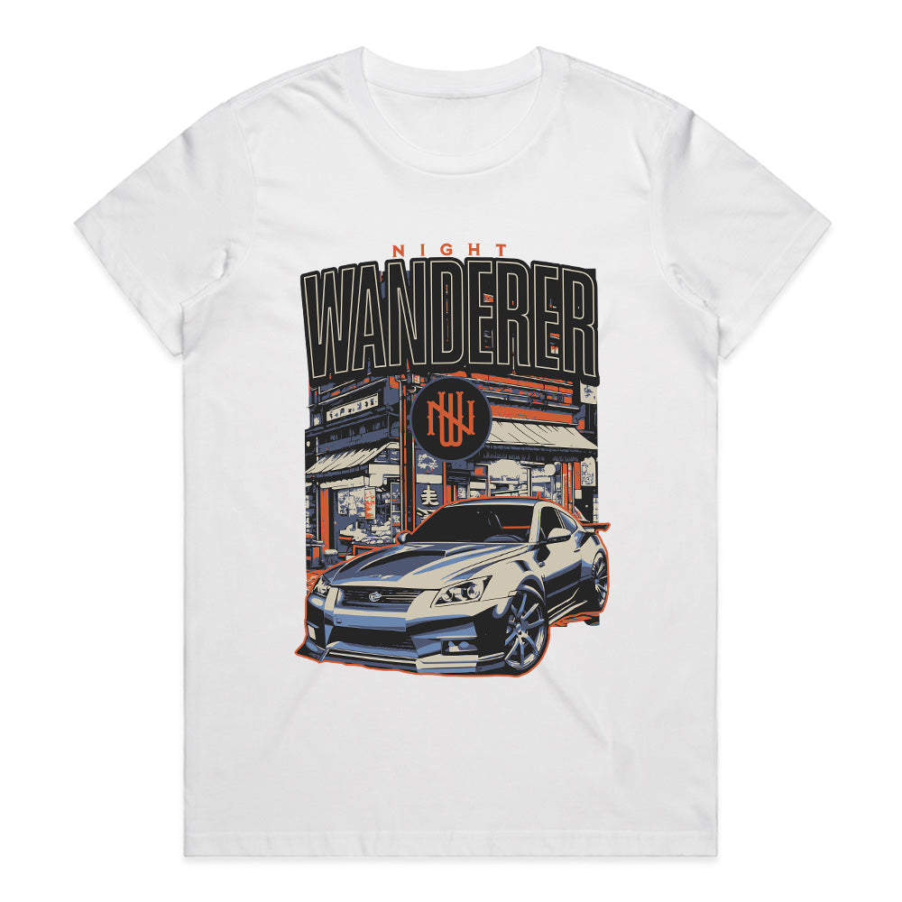 Night Wanderer JDM T-Shirt – Midnight Street Racing Vibes