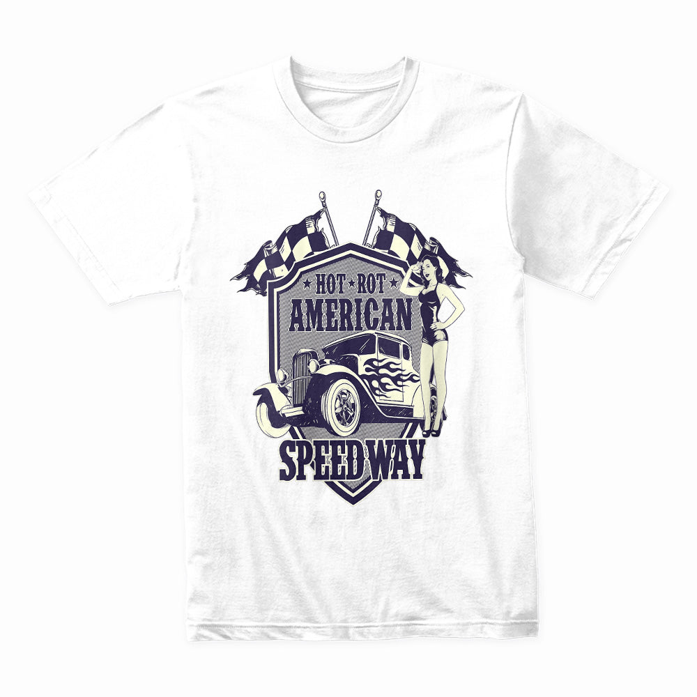American Speedway Hot Rod Sweatshirt – Vintage Racing Style