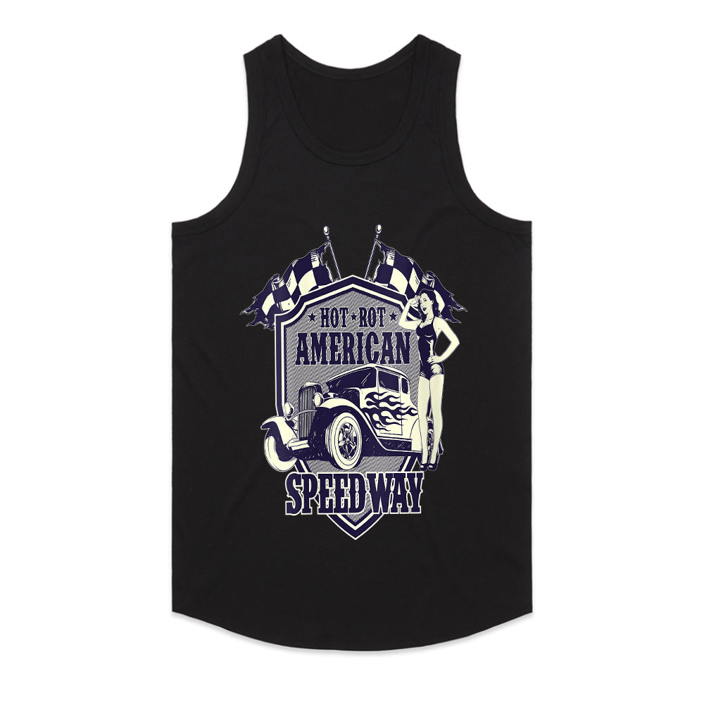 American Speedway Hot Rod Sweatshirt – Vintage Racing Style