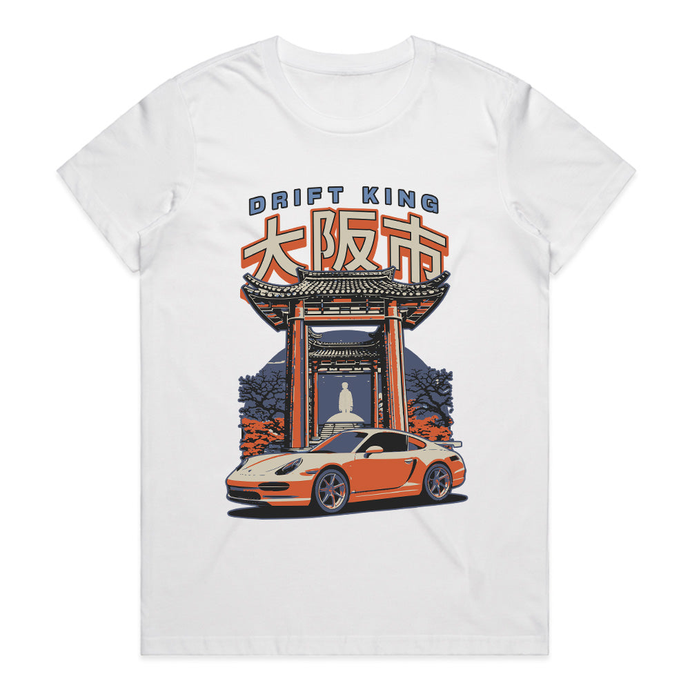 DRIFT KING Osaka City T-Shirt – Speed Meets Tradition