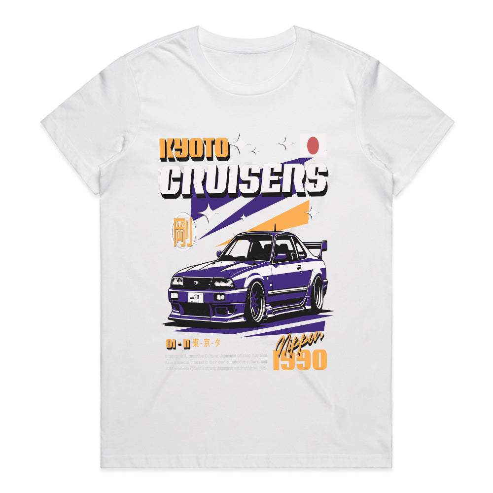 KYOTO CRUISERS JDM T-Shirt – Retro ‘90s Street Legends