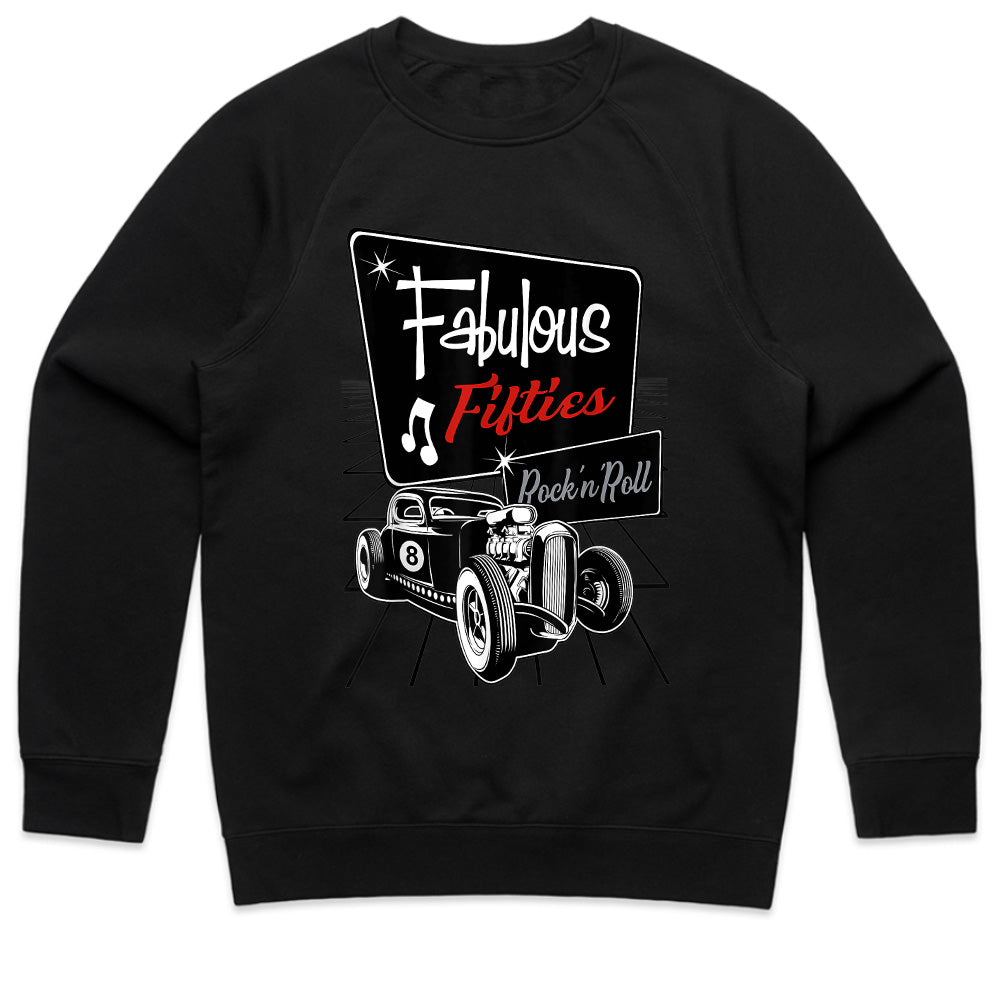 Fabulous Fifties Rock 'n' Roll Hot Rod Vintage T-Shirt – Retro Classic Style