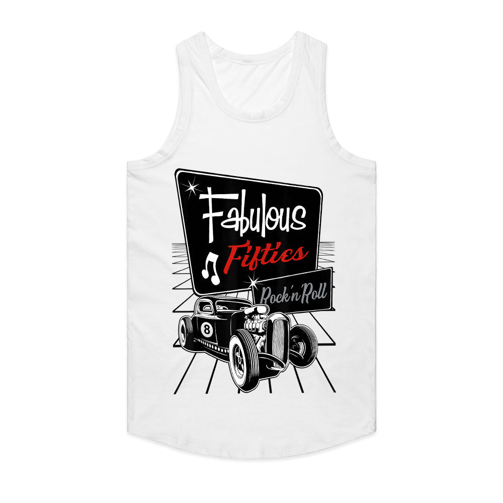 Fabulous Fifties Rock 'n' Roll Hot Rod Vintage T-Shirt – Retro Classic Style