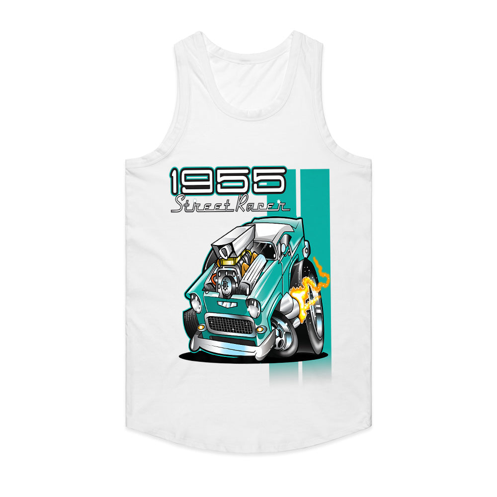 1956 Hot Rod Street Racer – Vintage Muscle Power T-Shirt