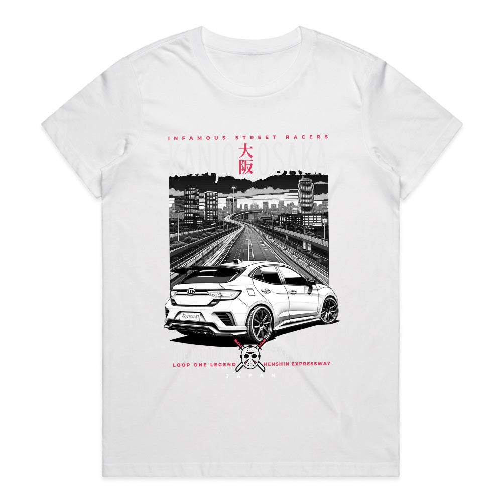 KANJO OSAKA T-Shirt – Kanjozoku Street Racing Outlaws