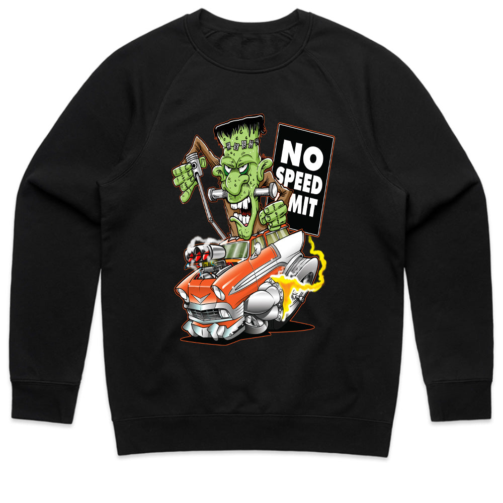 1956 Hot Rod Monster T-Shirt – Funny Cartoon Vintage Car Tee
