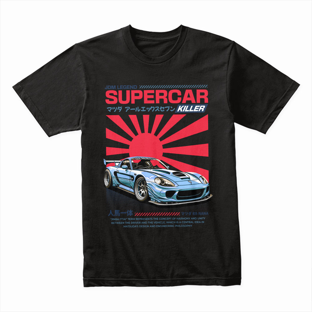 JDM Supercar Killer T-Shirt – Japanese Tuner Car & Street Racing Tee