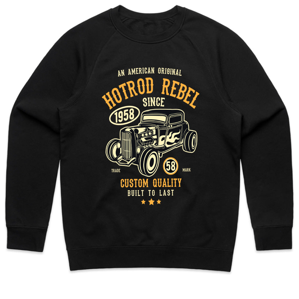 Hot Rod Rebel 1958 Vintage Muscle Car T-Shirt – Classic Custom Quality Tee