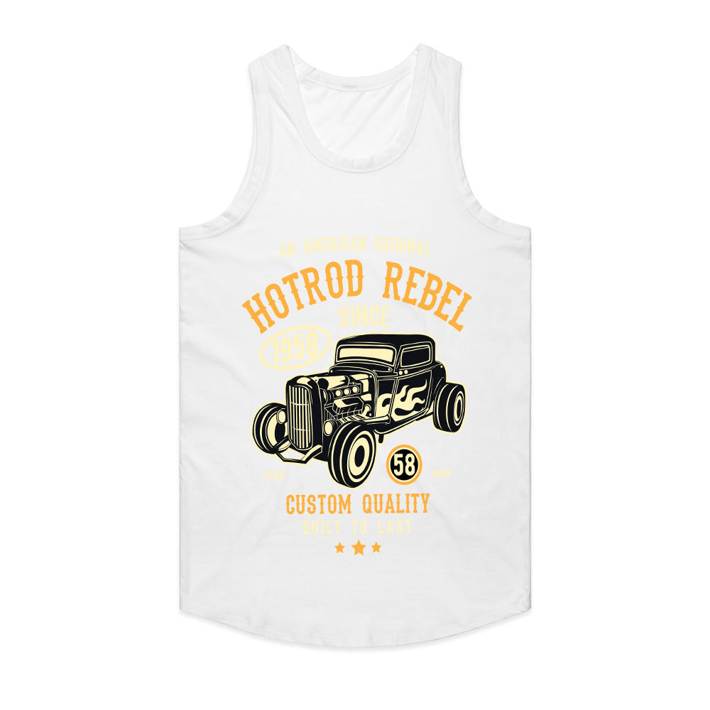 Hot Rod Rebel 1958 Vintage Muscle Car T-Shirt – Classic Custom Quality Tee