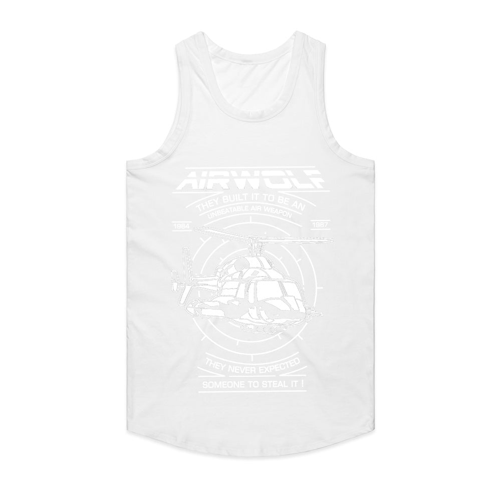 Airwolf Tactical Helicopter T-Shirt – Retro 80s Action Series Tee
