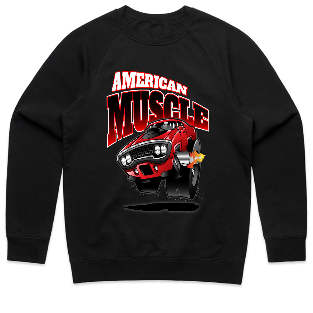 American Muscle Car T-Shirt – Classic Hot Rod Power & Speed Tee
