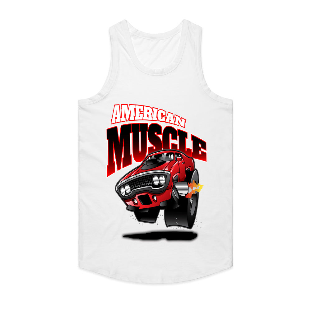 American Muscle Car T-Shirt – Classic Hot Rod Power & Speed Tee