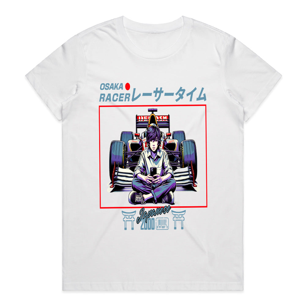 OSAKA RACER T-Shirt – Futuristic Formula Streetwear