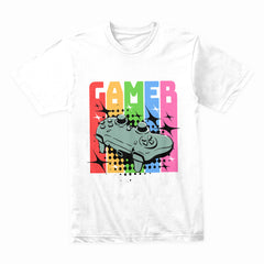 Hardcore Gamer for Life - Retro Gaming T-Shirt