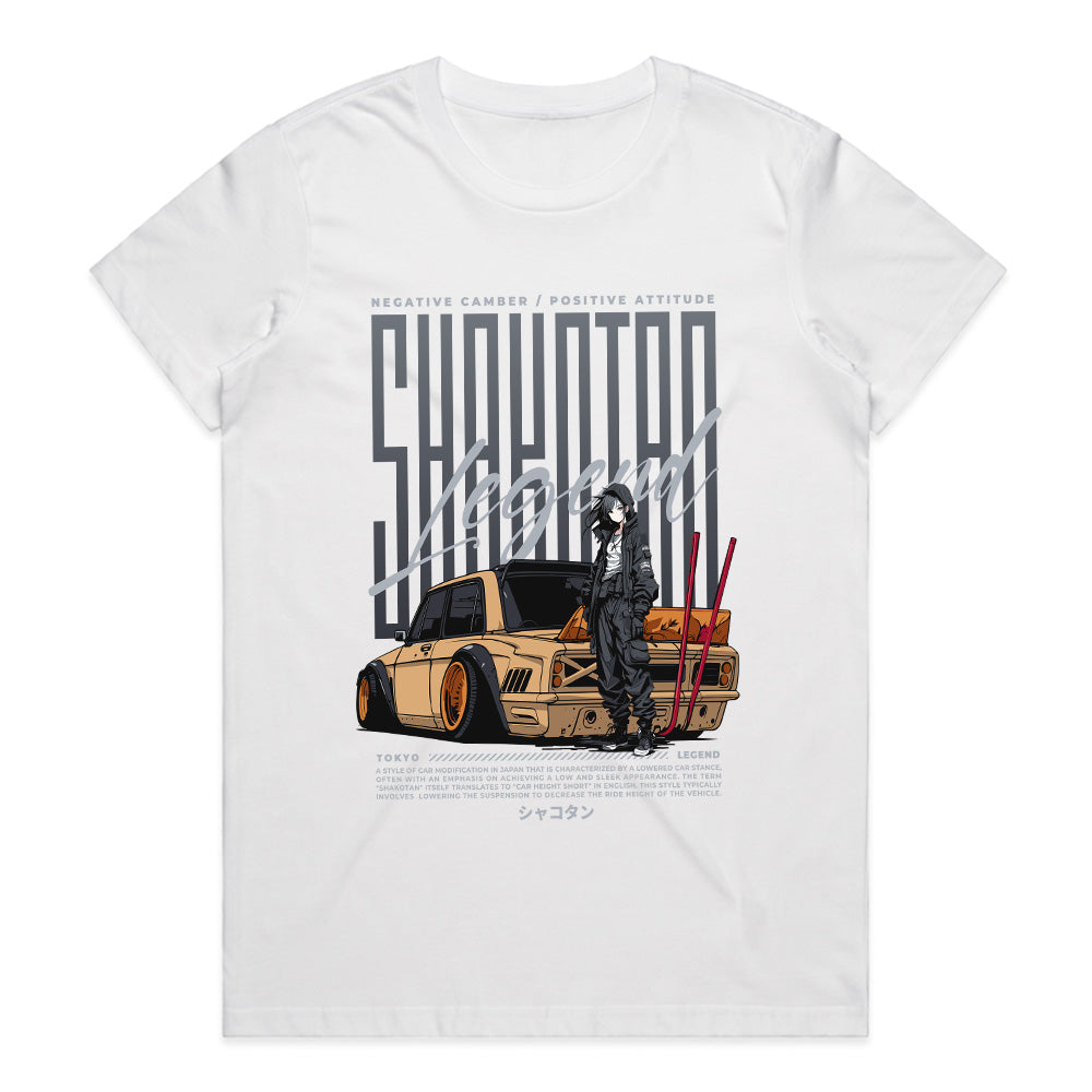 SHAKOTAN LEGEND T-Shirt – Low & Aggressive JDM Stance Culture