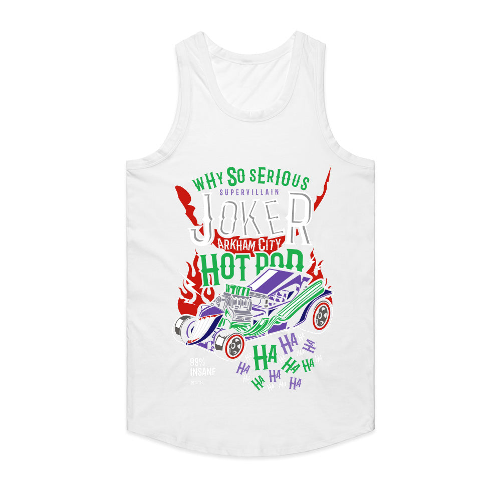 Arkham City Hot Rod T-Shirt – Villainous Speed & Chaos Design