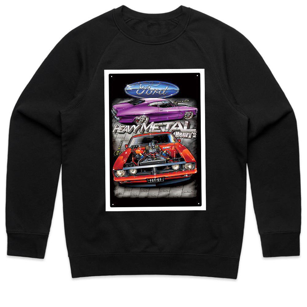 Heavy Metal Ford Muscle Car T-Shirt – Classic Hot Rod Power!
