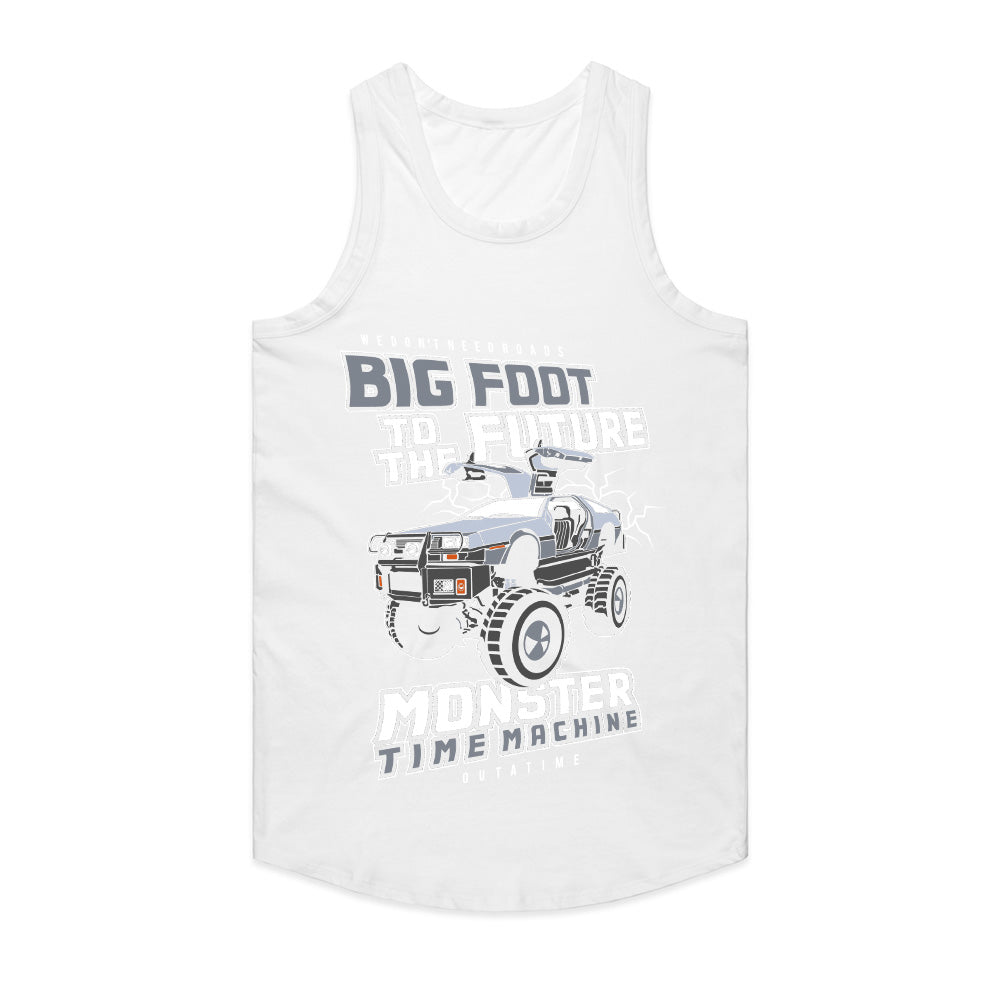 Big Foot to the Future – Monster Time Machine T-Shirt!