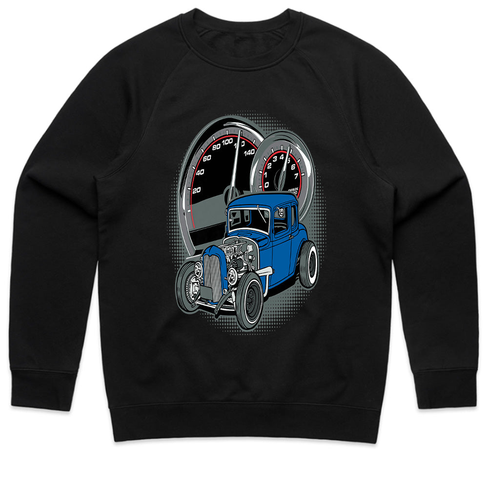 Blue Rat Rod Speed Demon T-Shirt – Classic Hot Rod Enthusiast Apparel!