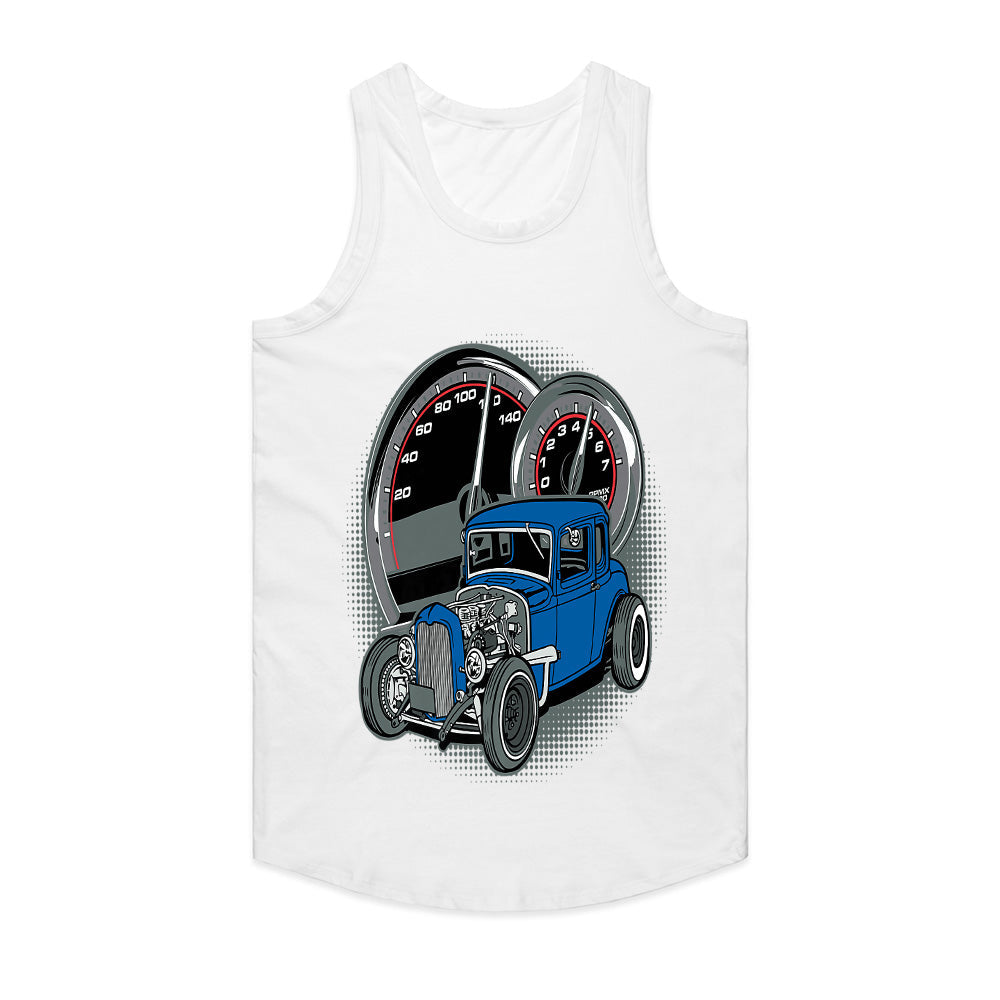 Blue Rat Rod Speed Demon T-Shirt – Classic Hot Rod Enthusiast Apparel!