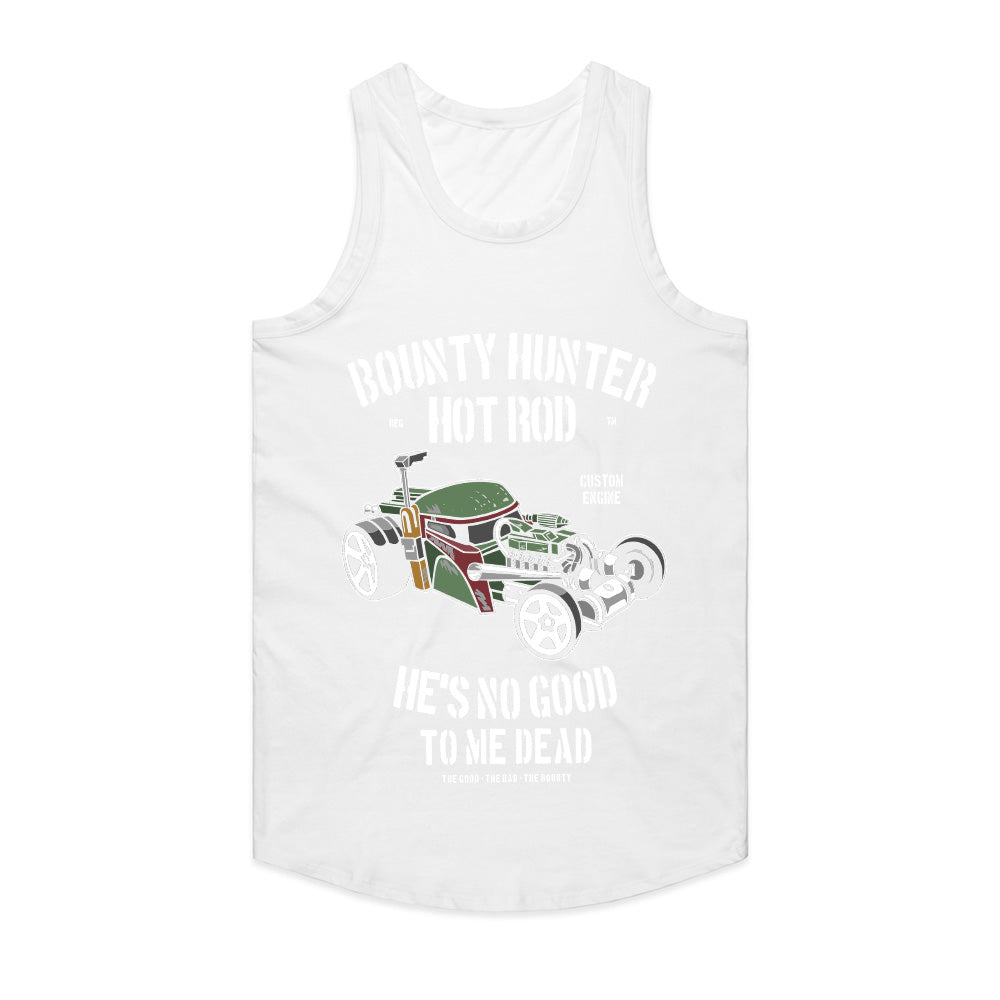 Bounty Hunter Hot Rod T-Shirt – Galactic Outlaw Racing Tee!