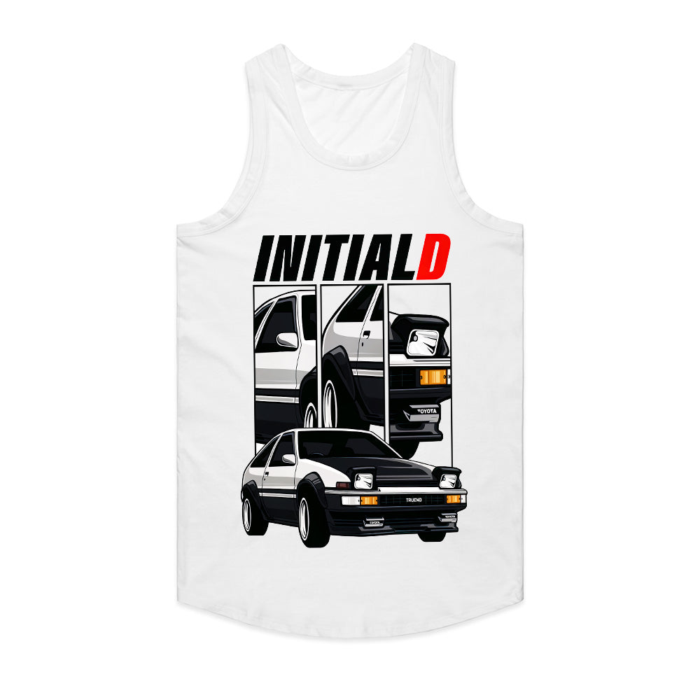 Initial D AE86 Trueno T-Shirt – JDM Drift Legends Edition!