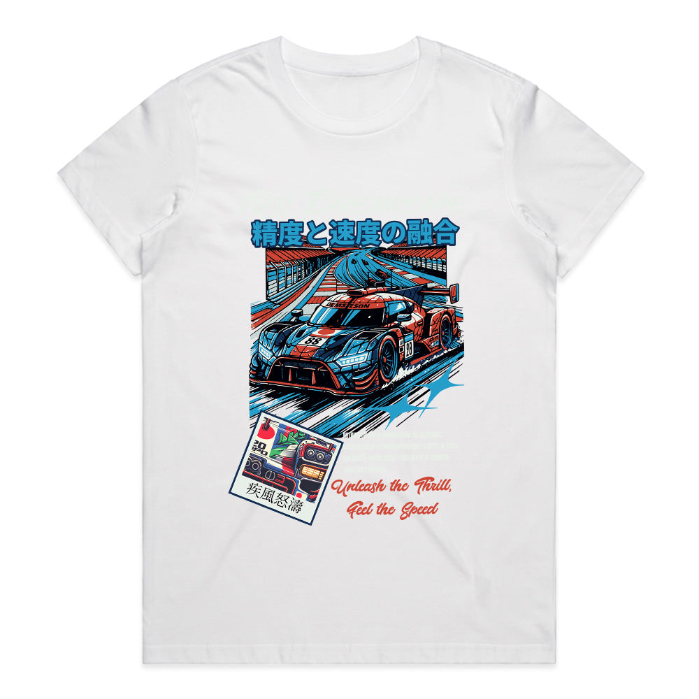 Fuji Dreamscape Racing T-Shirt – Precision & Speed Fusion | JDM GT Streetwear