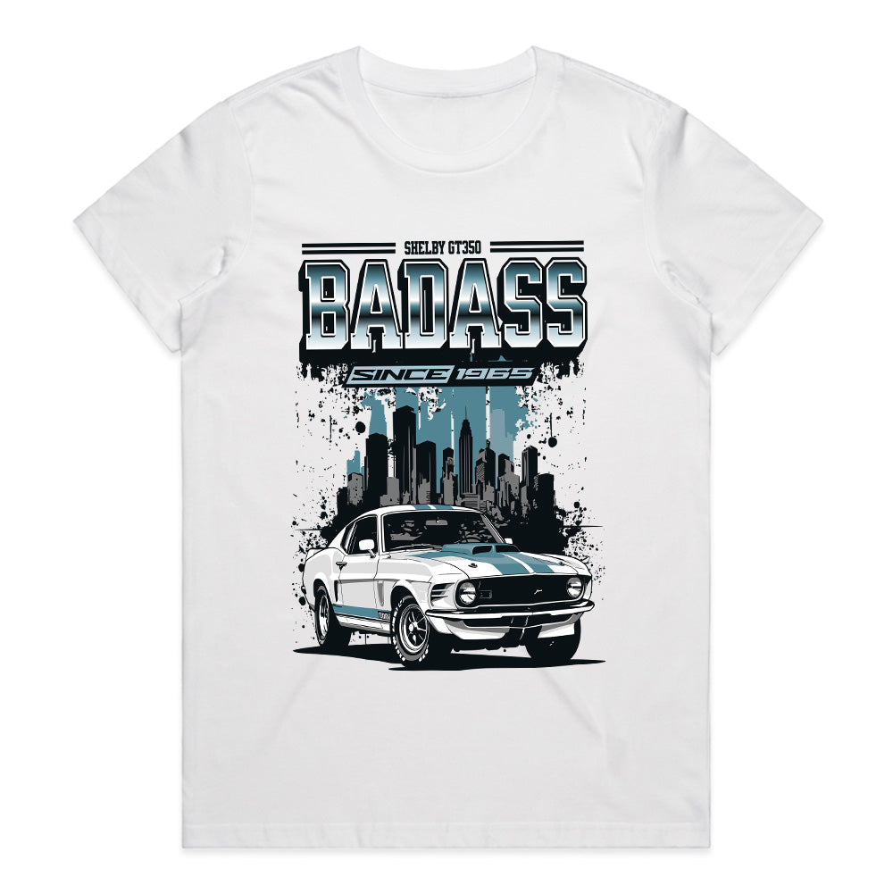 Badass Since 1965 – Classic American Muscle Car Tee